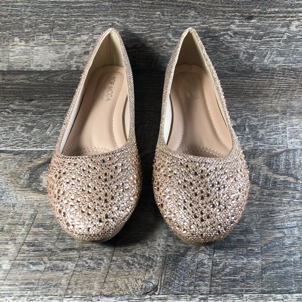 WOMEN'S BALLERINA FLATS (BRUCE-1) - Picture 6 of 9